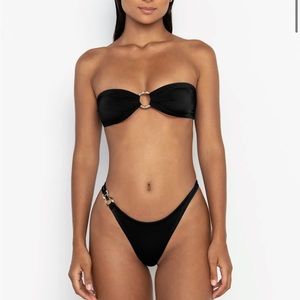 Sommer Swim top and bottom (black)